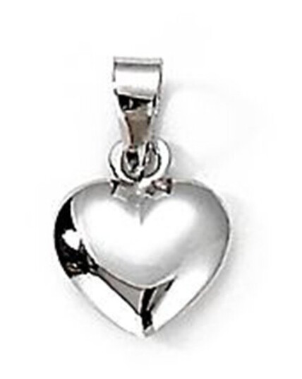 Pia&Per 3 Pc.Heart Anheng Sølv 570 - Jenteklokker - White gold Pia&Per 3 Pc.Heart Anheng Sølv 570 - Jenteklokker - White gold