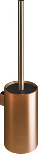 kosmisk veggholder for toalettbørste brushed copper 9x11.5x38 cm kosmisk veggholder for toalettbørste brushed copper 9x11.5x38 cm