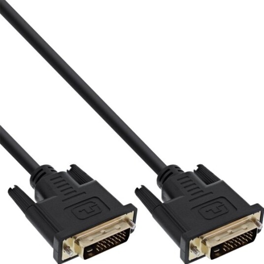 Inline 17772P 2 M Dvi D Dvi D Hankjønn Hankjønn Sort