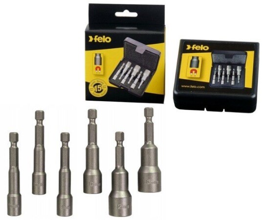 Top-/Bitssæt 039 6-13Mm - 6 Dele Top-/Bitssæt 039 6-13Mm - 6 Dele