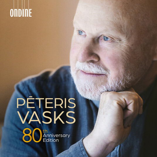 John Storgårds Marko Ylonen Tampere Philharmonic Orchestra Ostrobothnian Chamber Orchestra Sinfonietta Riga Juha Kangas Sigvards Klava Pēteris Vasks Vasks: 80th CD