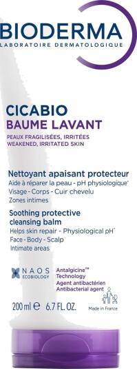 Bioderma Cicabio Baume lavant 200 ml
