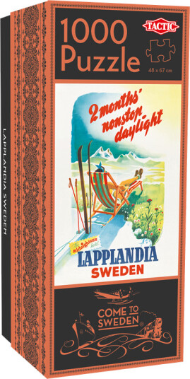 Tactic Puzzle Lovers Come To Sweden Lapplandia Sweden 1000 Pcs Puzzle Tactic Puzzle Lovers Come To Sweden Lapplandia Sweden 1000 Pcs Puzzle
