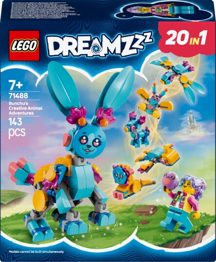 LEGO DREAMZzz 71488 Kreative dyreeventyr med Bunchu