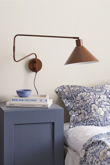 Ellos Home   Vegglampe Jonis   Brun