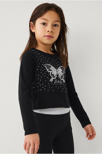 Ellos Collection Topp Isla S Girl Svart