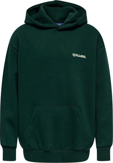ONLY & SONS Osjceres Milano Ovz Ls Hoodie Sweat Green 110 116