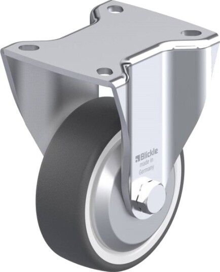 Blickle 630699 Bh-Poth 100K-1-Fa Fast Hjul Hjuldiameter: 100 Mm Bæreevne (Maks.): 300 Kg 1 Stk