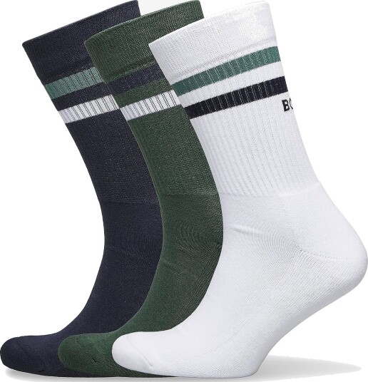 Björn Borg Classic Crew Sock 3P White 41 45
