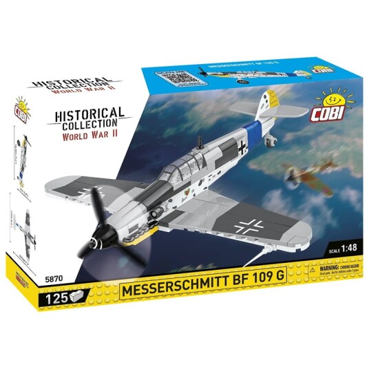 COBI HIstorical Collection: WWII Byggesett 125 Deler Messerschmitt BF 109 G COBI HIstorical Collection: WWII Byggesett 125 Deler Messerschmitt BF 109 G