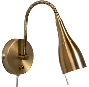 Tanum Vegglampe  Oksidert Messing