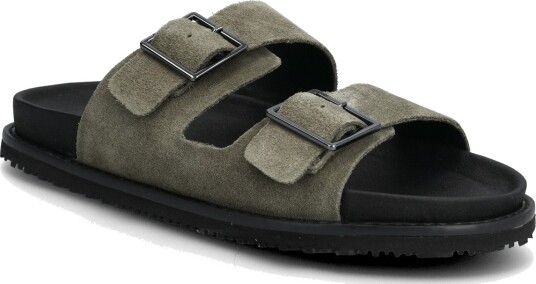 Jack & Jones Jfwvenice Leather Sandal Khaki green 43 Jack & Jones Jfwvenice Leather Sandal Khaki green 43