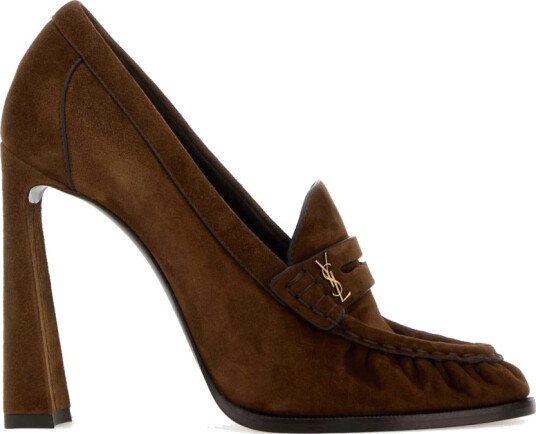 Saint Laurent Dame Sko Brun 39 EU,