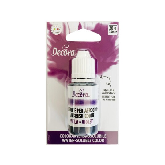 Decora Flytende Farge Lilla 20g 