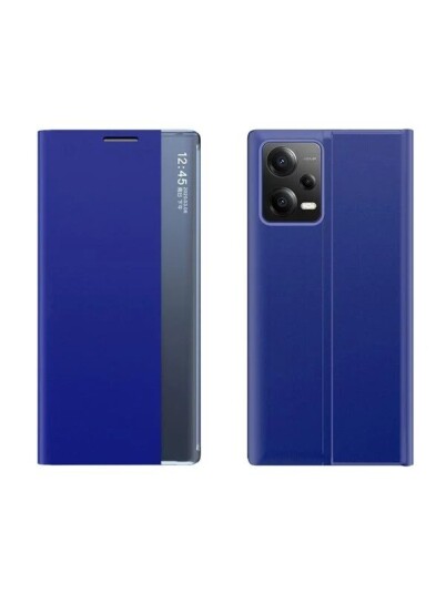 Hurtel New Sleep Case for Xiaomi Redmi Note 12 Pro+ Cover with Flip Stand Blue
