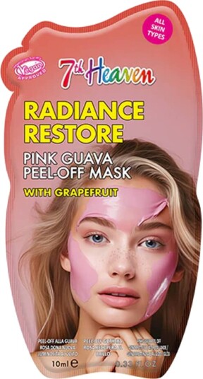 7th Heaven Radiance Restore Pink Guava Peel-Off Mask 10 ml