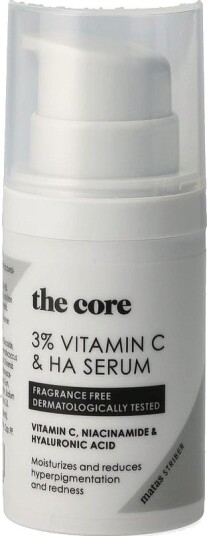 The Core 3 % Vitamin C & HA Serum No Perfume 30 ml