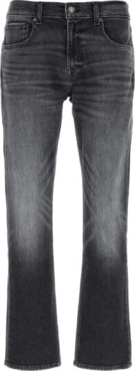7 For All Mankind Herre Jeans Svart W33,