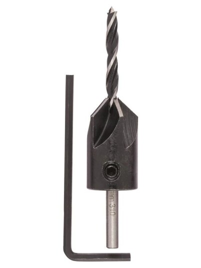 Bosch Trespiralbor med forsenker D= 4,0 mm L= 70