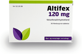 Altifex tabletter 120 mg 30 tabl. Altifex tabletter 120 mg 30 tabl.