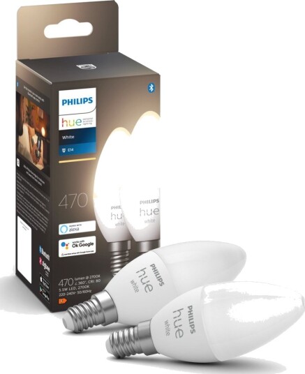 Philips HueW 5.5W B39 E14 EU 2P Philips HueW 5.5W B39 E14 EU 2P