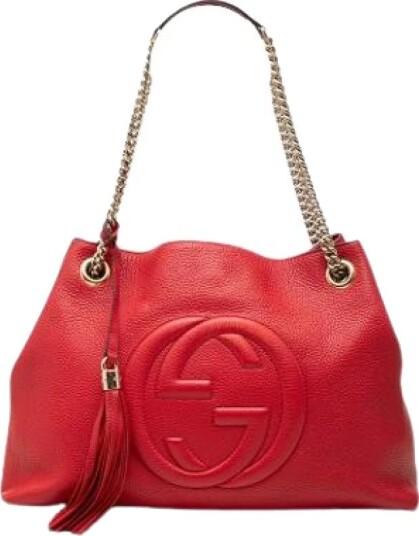 Gucci Vintage Dame Pre owned Rød ONE SIZE,