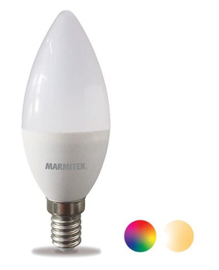 Marmitek LED-lyspære Glow SO. E14. White + 16 mio colors E14 Marmitek LED-lyspære Glow SO. E14. White + 16 mio colors E14