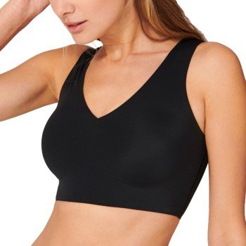 Schiesser BH Invisibla Soft Bralette Svart 36 Dame Schiesser BH Invisibla Soft Bralette Svart 36 Dame