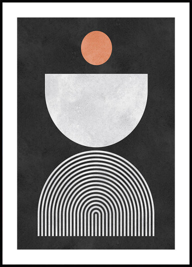 Lines and circles 10 Plakat / 100x150cm