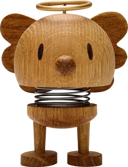 Hoptimist Small Angel Bumble Pyntefigur Eik Brun