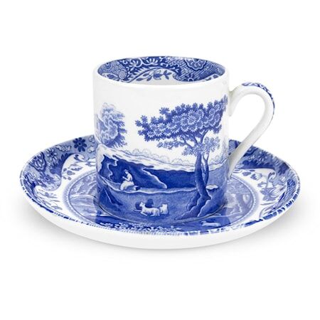 Spode Blue Italian Espressokopp & Fat 9 cl 1738236-01-0 1738326-01-0