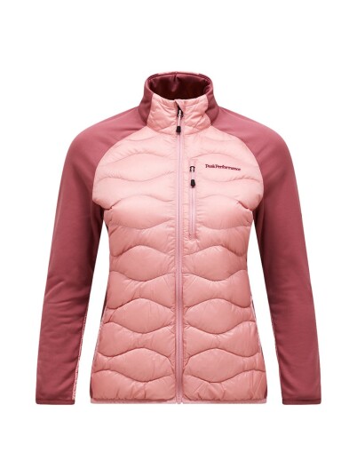 Peak Performance W Helium Down Hybrid Jacket Warm Blush S