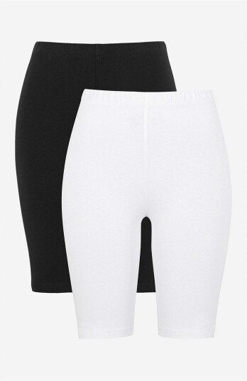 Cellbes Komfortabel sykkelshorts i organisk bomull Tindra 2-pack 50/52