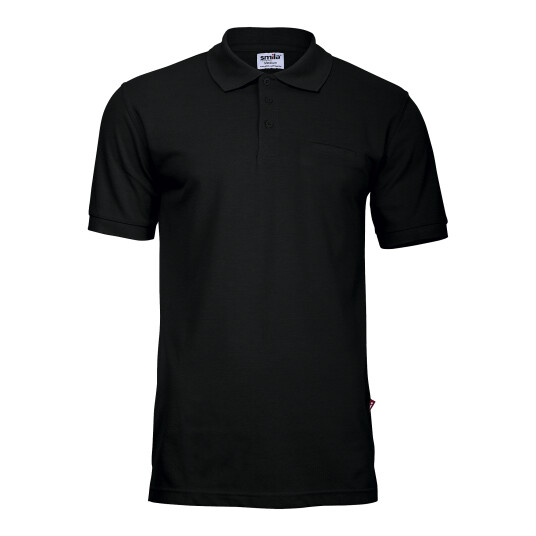 Smila Workwear Dan Polo Svart 1 stk SBG-76541-99 4XL