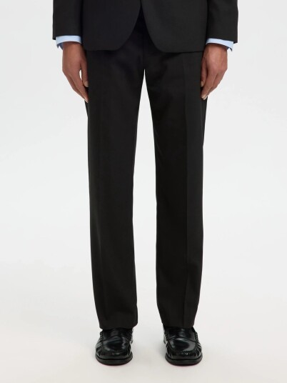 Selected Slmneil Reg Trs Black 54