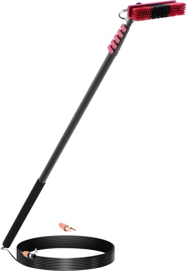 ulsonix Teleskopbørste med vanntilkobling for solcellepaneler og vinduer 1820 8900 mm 10050454