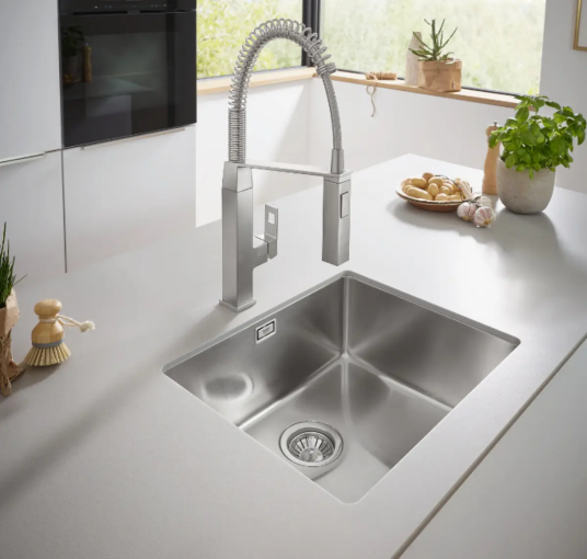 Grohe K700 Kjøkkenvask for underliming 540x440 mm, Rustfritt stål Grohe K700 Kjøkkenvask for underliming 540x440 mm, Rustfritt stål