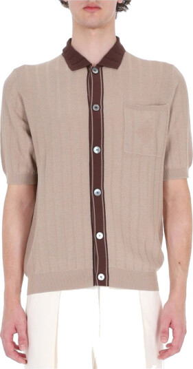 Ballantyne Herre Strikkevarer Beige L,