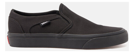 Vans Wm Asher (Canvas) Black/Black 35 (Us 5.5) Sneakers
