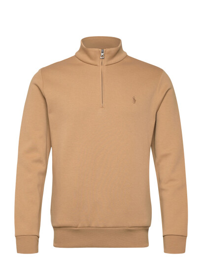 Polo Ralph Lauren Double Knit Mockneck Pullover Brown M Polo Ralph Lauren Double Knit Mockneck Pullover Brown M