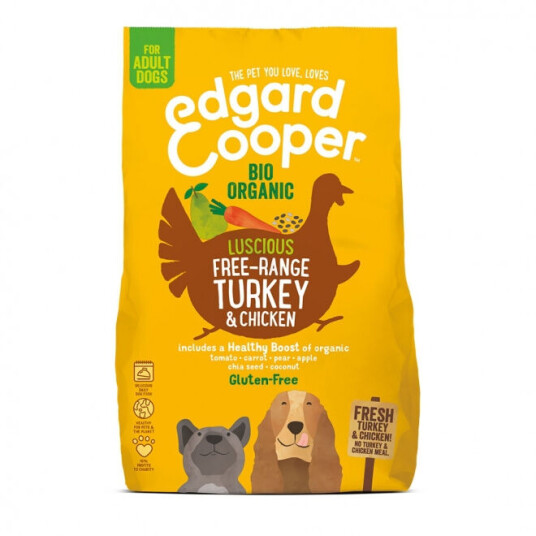 Edgard & Cooper™ Edgard & Cooper Dog Økologisk Kalkun & Kylling (2.5 kg)