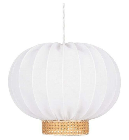 Globen Lighting - Yokohama 50 Pendel White/Nature Globen Lighting - Yokohama 50 Pendel White/Nature