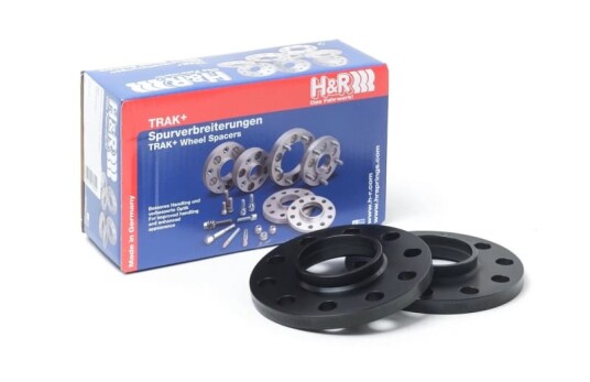 Hr Spacer 2x15 mm Ø66,5   5x112 Svart 4316134