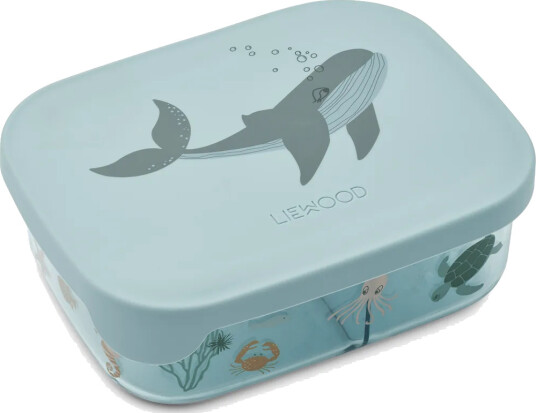 Liewood Arthur Tritan matboks 13,5x17 cm Sea creature sandy Liewood Arthur Tritan matboks 13,5x17 cm Sea creature sandy