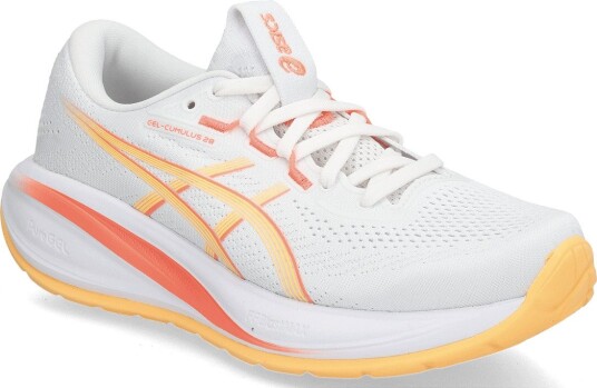 Asics Gel Cumulus 28 WHITE/ORANGE GLOW 41.5 Asics Gel Cumulus 28 WHITE/ORANGE GLOW 41.5