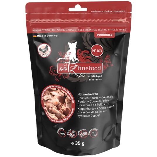Catz Finefood Purrrrly Kyllinghjerter 35 G