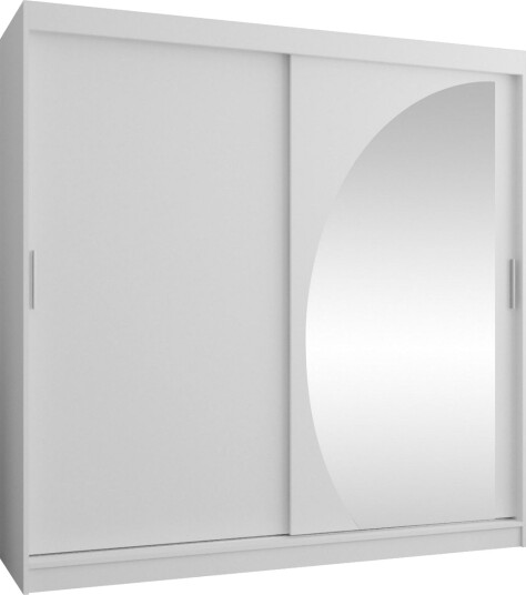 Amira Garderobeskap Med Speil 200x200 cm -