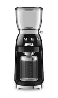Smeg Kaffemaskin CGF01BLEU - Sort Kaffekvern