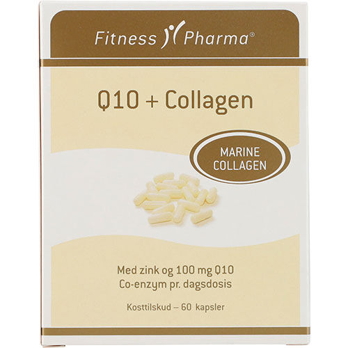 Fitness Pharma Q10+Collagen - 60 Kapslar
