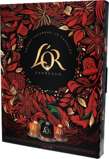 L"OR | Kapsel Julekalender   24 kapsler til Nespresso® og L"OR Barista